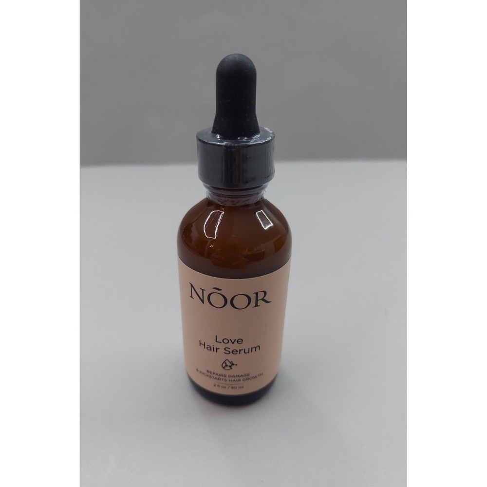 NOOR Love Hair Serum 2 fl oz Argan Oil Aloe Vera Repairs‎ Strengthens Thinning